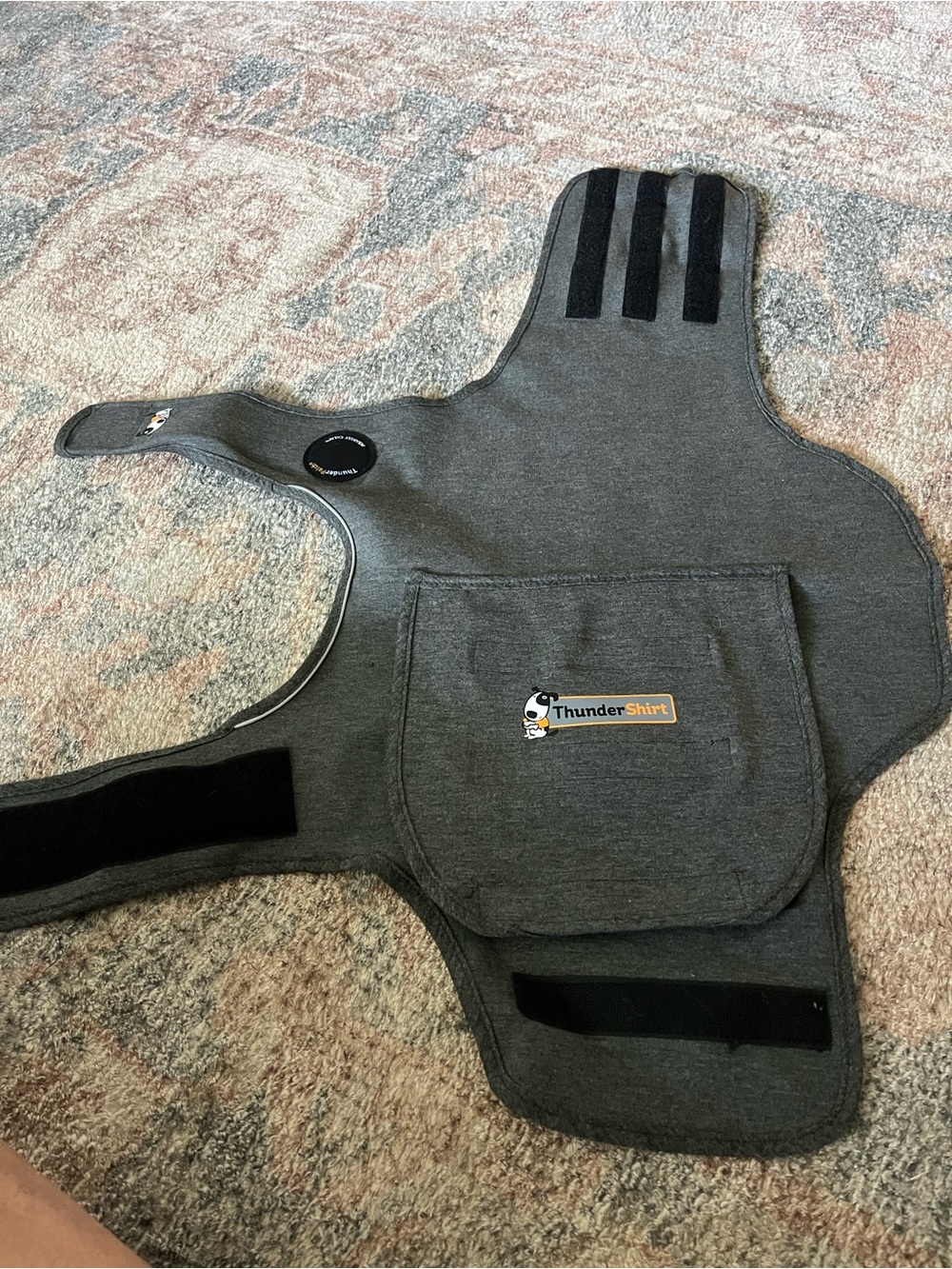 ThunderShirt Calming Vest for Dogs - Gray size medium